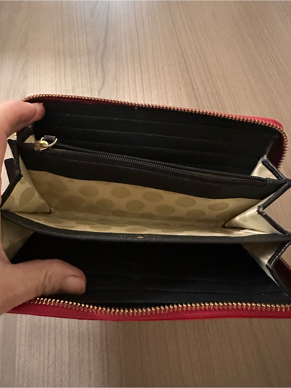 kate spade Floral Zip-Around Continental Wallet in Pink, Cream & Black - Picture 9 of 10